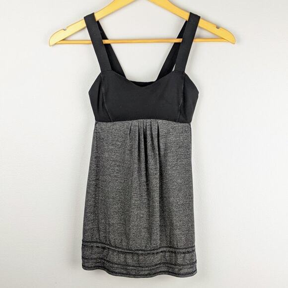 Lululemon Run: Back on Track Tank Black Size 2 - Picture 1 of 8